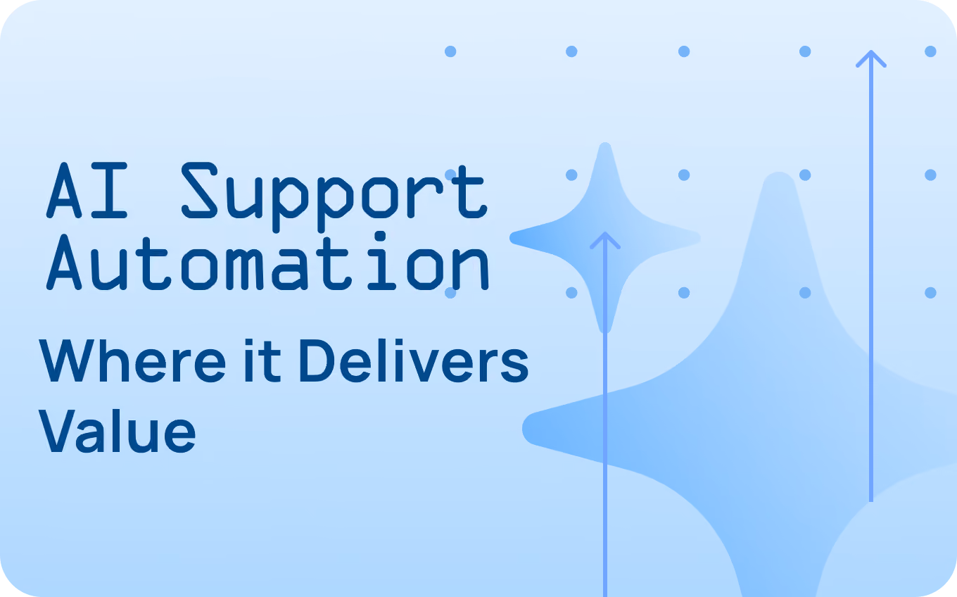AI Support Automation: Where It Delivers Value in 2026