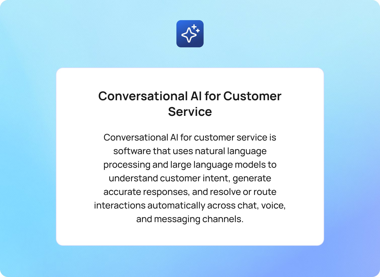 What Is Conversational AI for Customer Service?