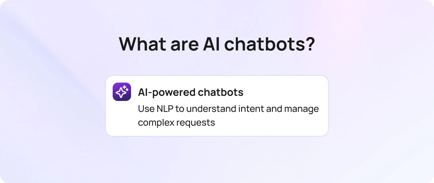 What are AI chatbots?