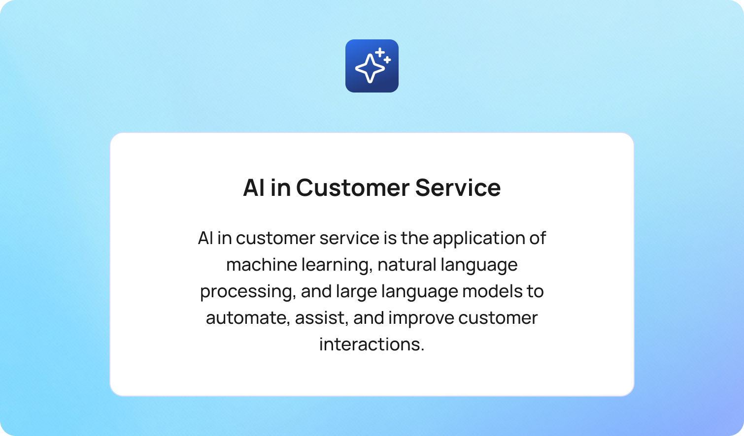 AI in Customer Service