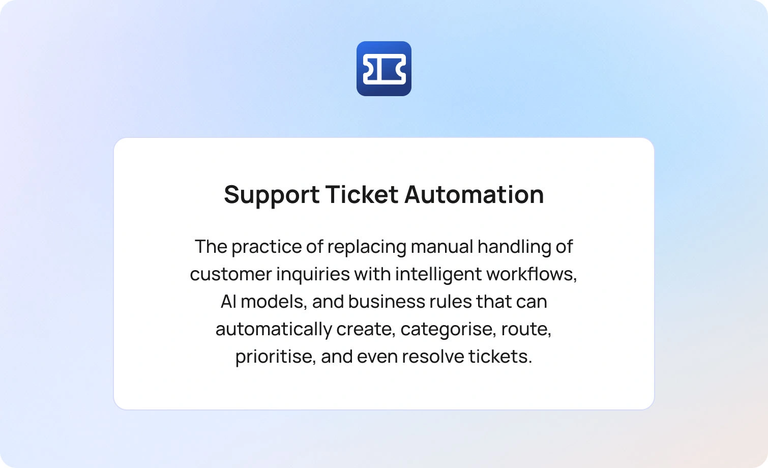 What Is Support Ticket Automation?