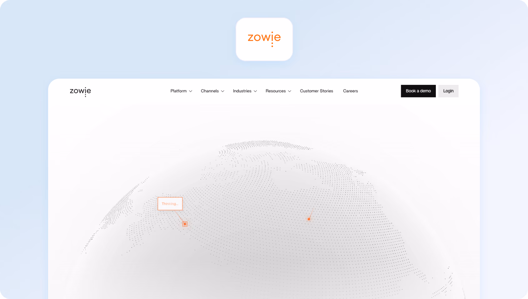 Zowie homepage