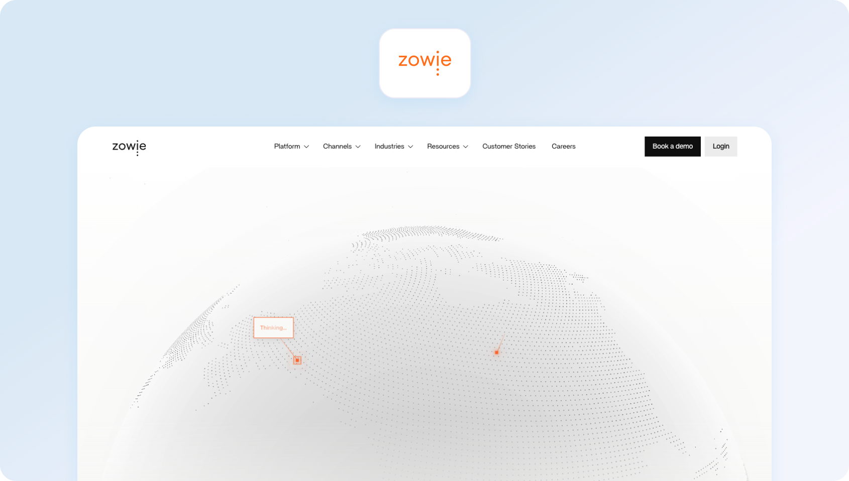 Zowie homepage
