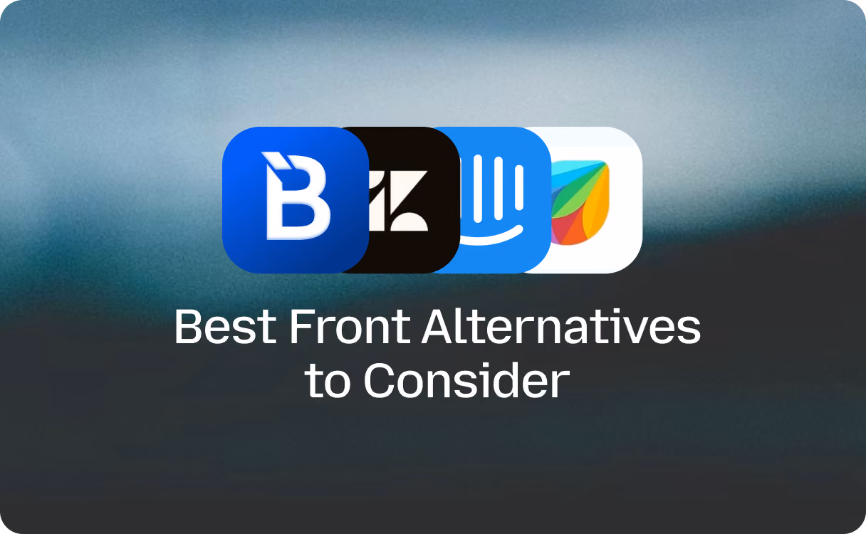 Comparison of Front alternative platforms for customer support teams