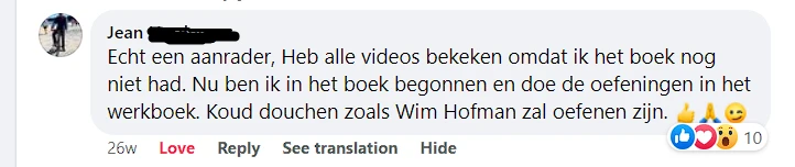 A screenshot of a 5-star review