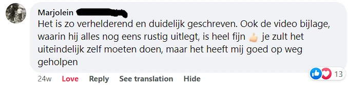 A screen shot of a text conversation with the word "Manielen" at the top.
