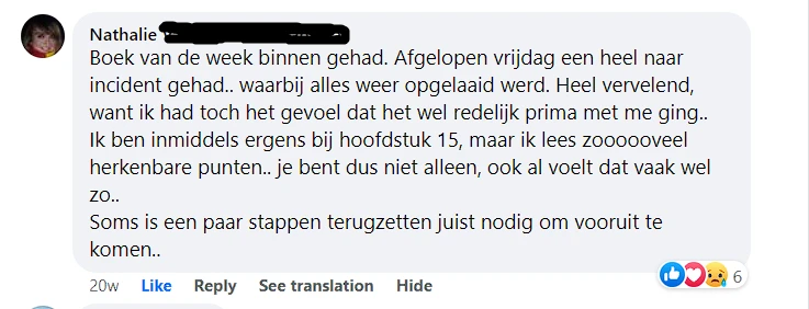 A screenshot of a 5-star review