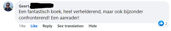 A screenshot of a 5-star review