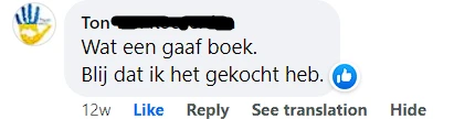 A screenshot of a 5-star review