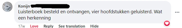A screenshot of a 5-star review