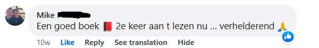 A screenshot of a 5-star review