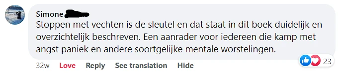 A screenshot of a 5-star review