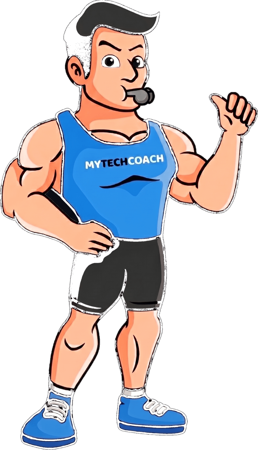 MyTechCoach coach mascot