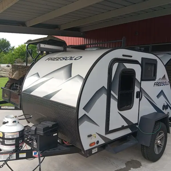 FreeSolo teardrop camper trailer appraised for RV and travel trailer value
