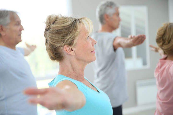 yoga class