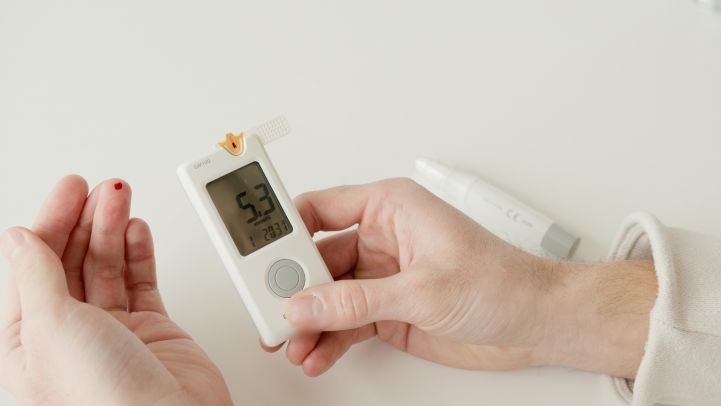 diabetes finger poke test