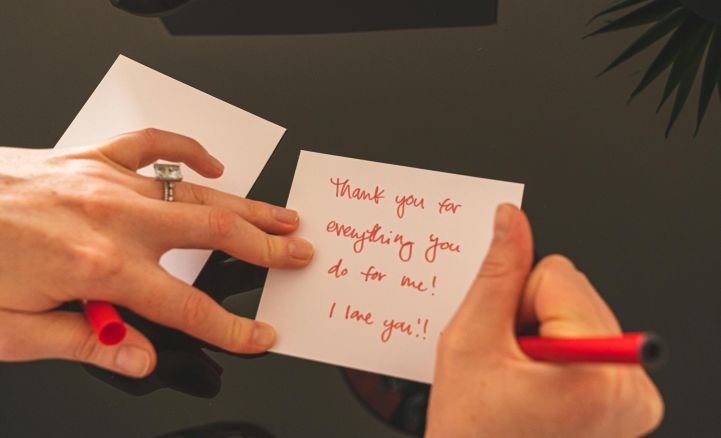 writing a gratitude letter