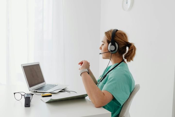 Healthcare provider supporting an insomniac whose sleep medications have stopped working.