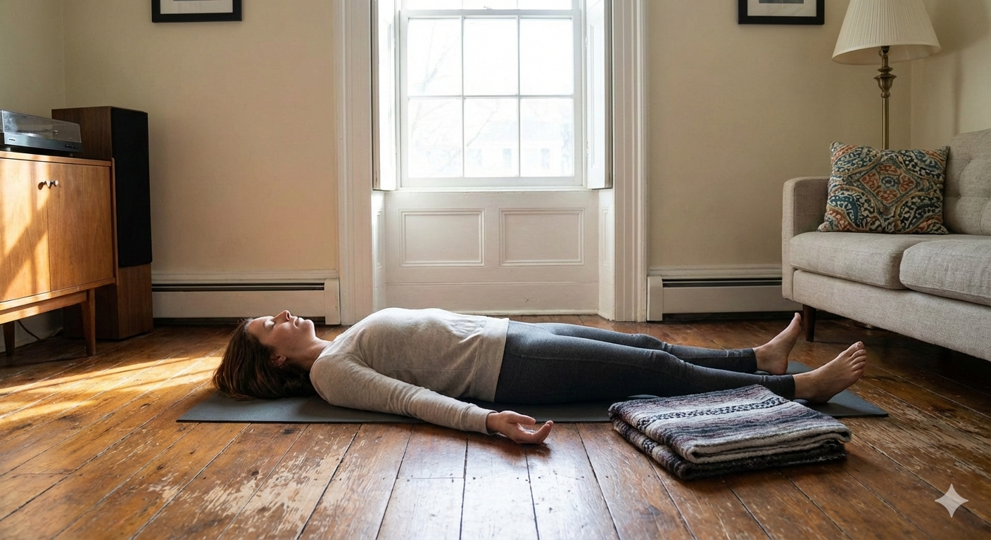Body scan meditation for stress relief and sleep.