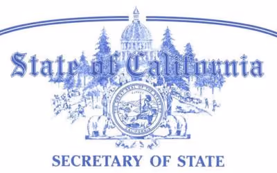 State at Califnrnia : SECRETARY OF STATE