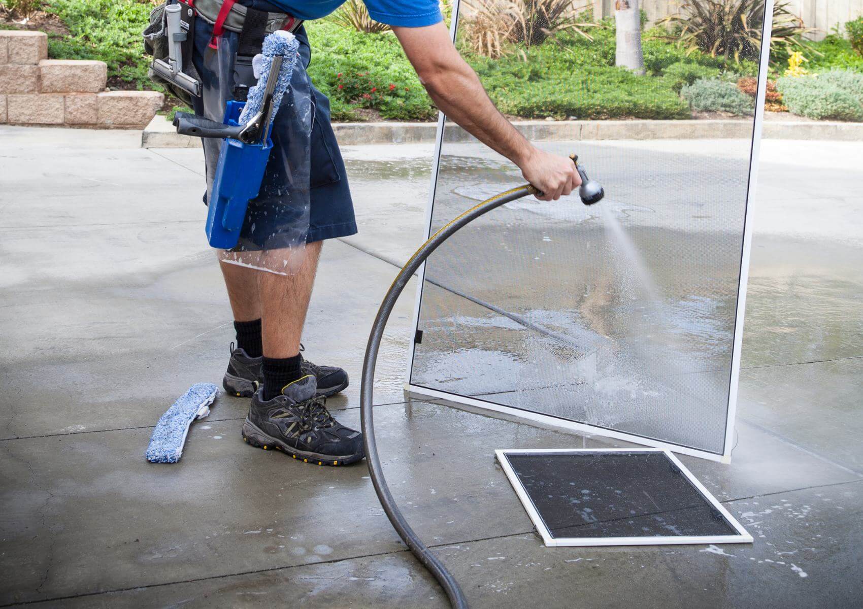 Window Screen Cleaning