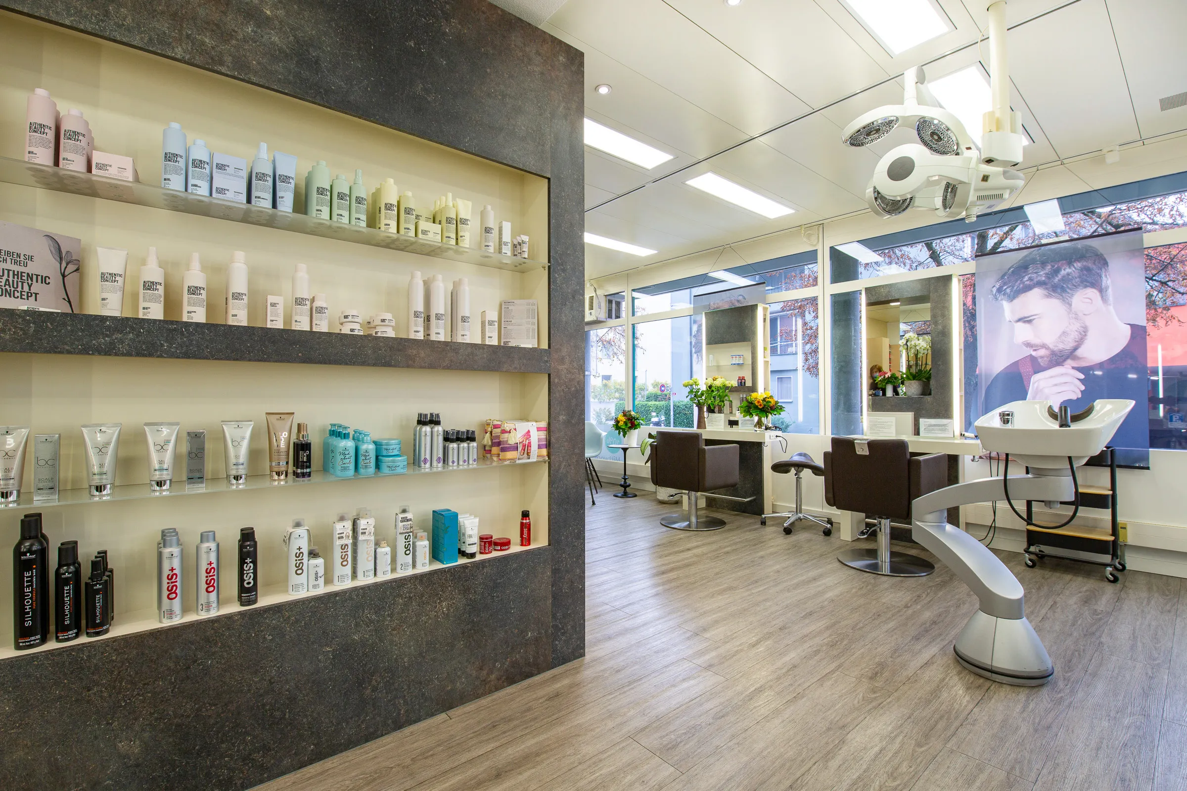 Unser Salon von innen