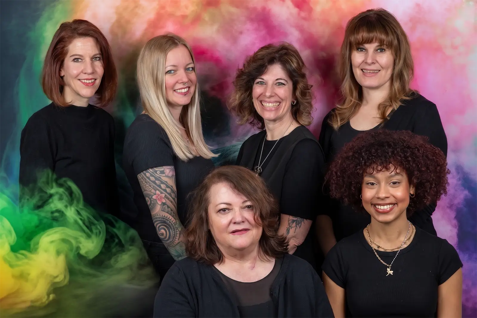 Teamfoto Corinne's Haarwelt