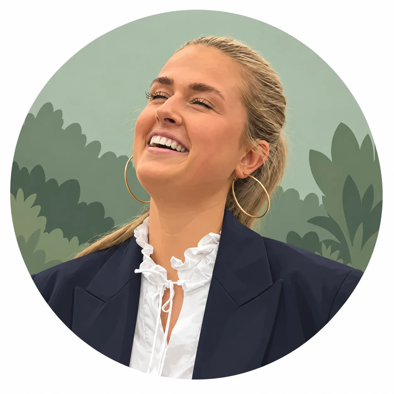 Portret van Amber Verkoelen, Regional Accounts Manager bij Upperbloom