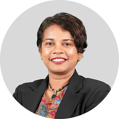 Portrait photo of Prof. Sasheela Punniamoorthy