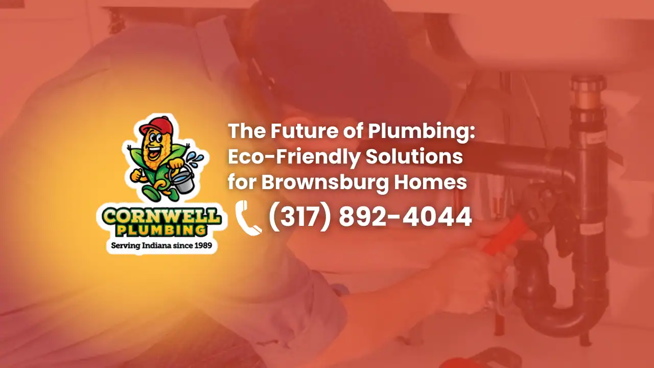 Professional plumbing services in Brownsburg, Indiana, specializing in eco-friendly solutions and plumbing repairs by Cornwell Plumbing. Call (317) 892-4044 now.