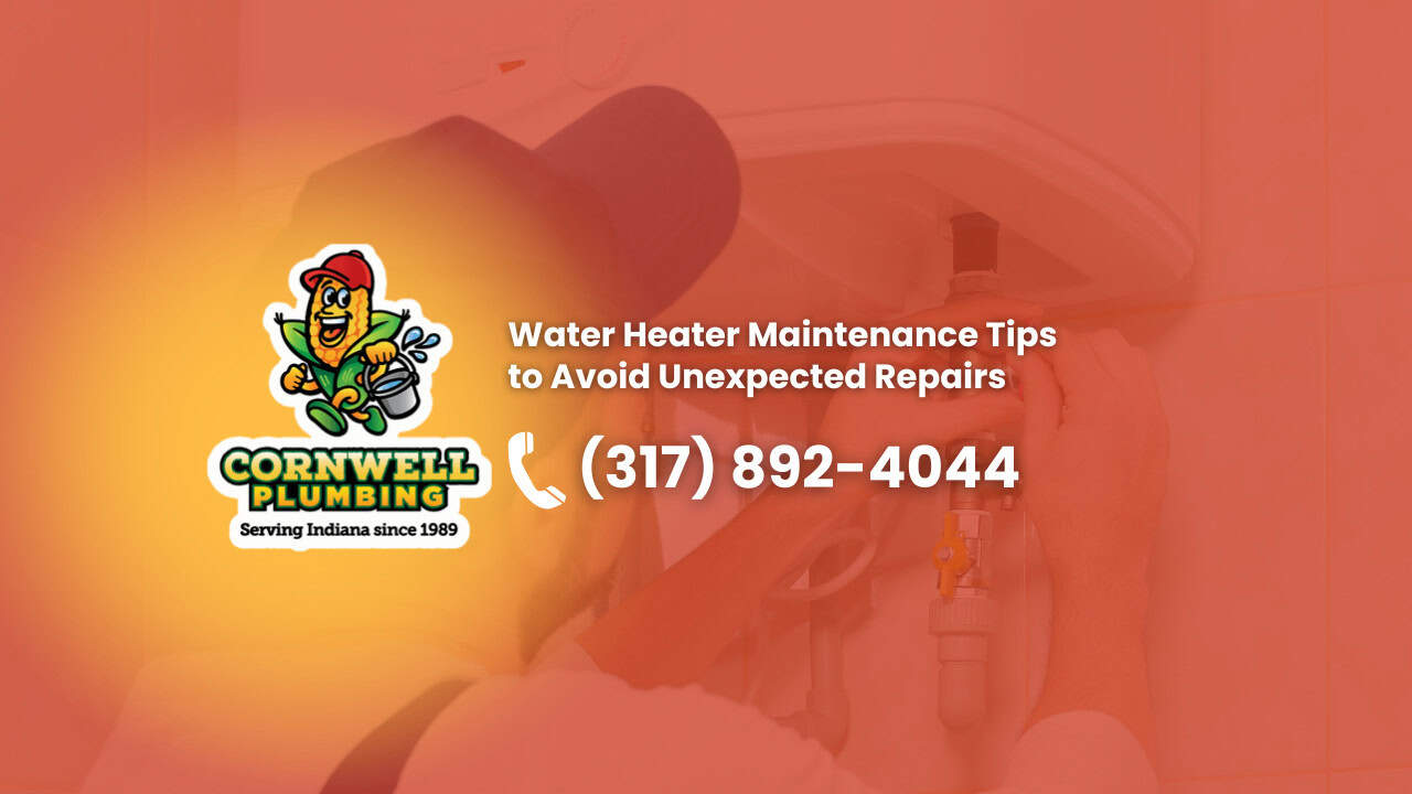 Professional plumbing repair services by Cornwell Plumbing in Indiana. Contact us for reliable plumbing solutions and expert water heater maintenance tips. Serving Indiana since 1989.