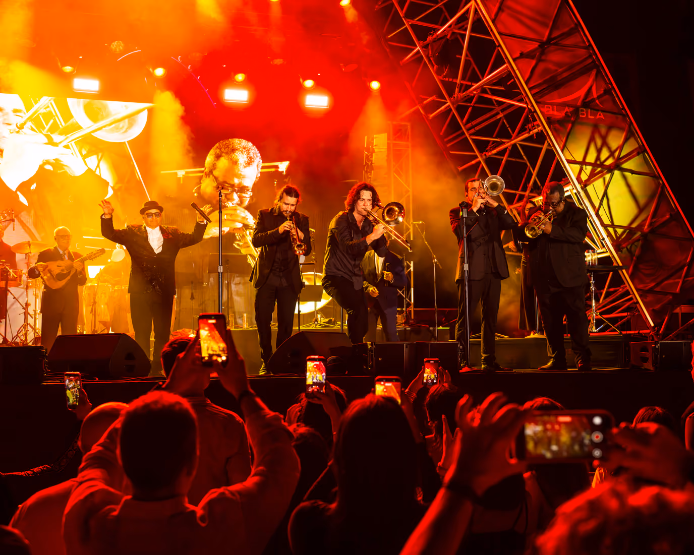 Live music at the festival