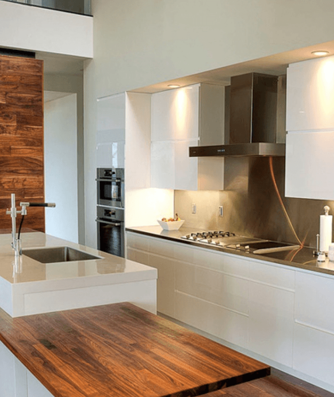 Modern White Kitchen