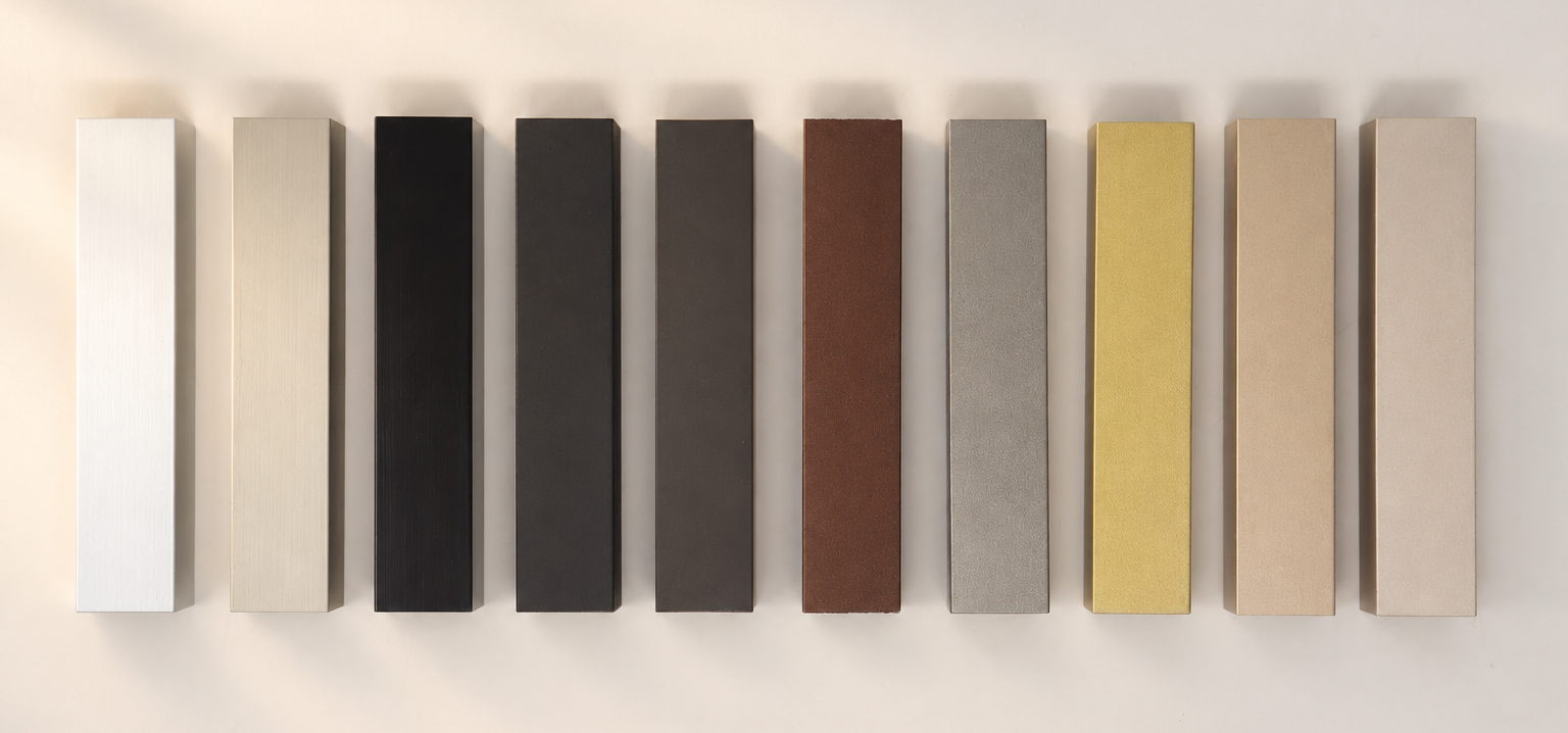 Aluminum Finish Comparison Guide