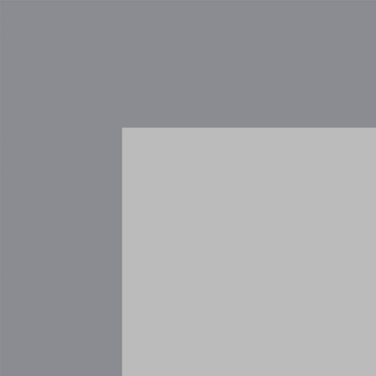 Grey Clear with White Border