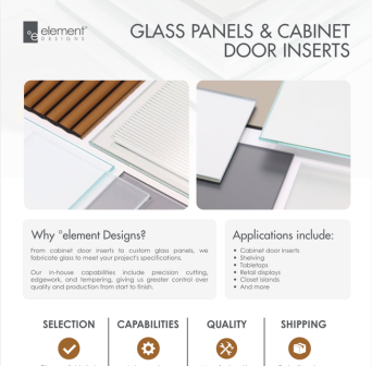 Glass Panels & Inserts Sell Sheet v.10.26