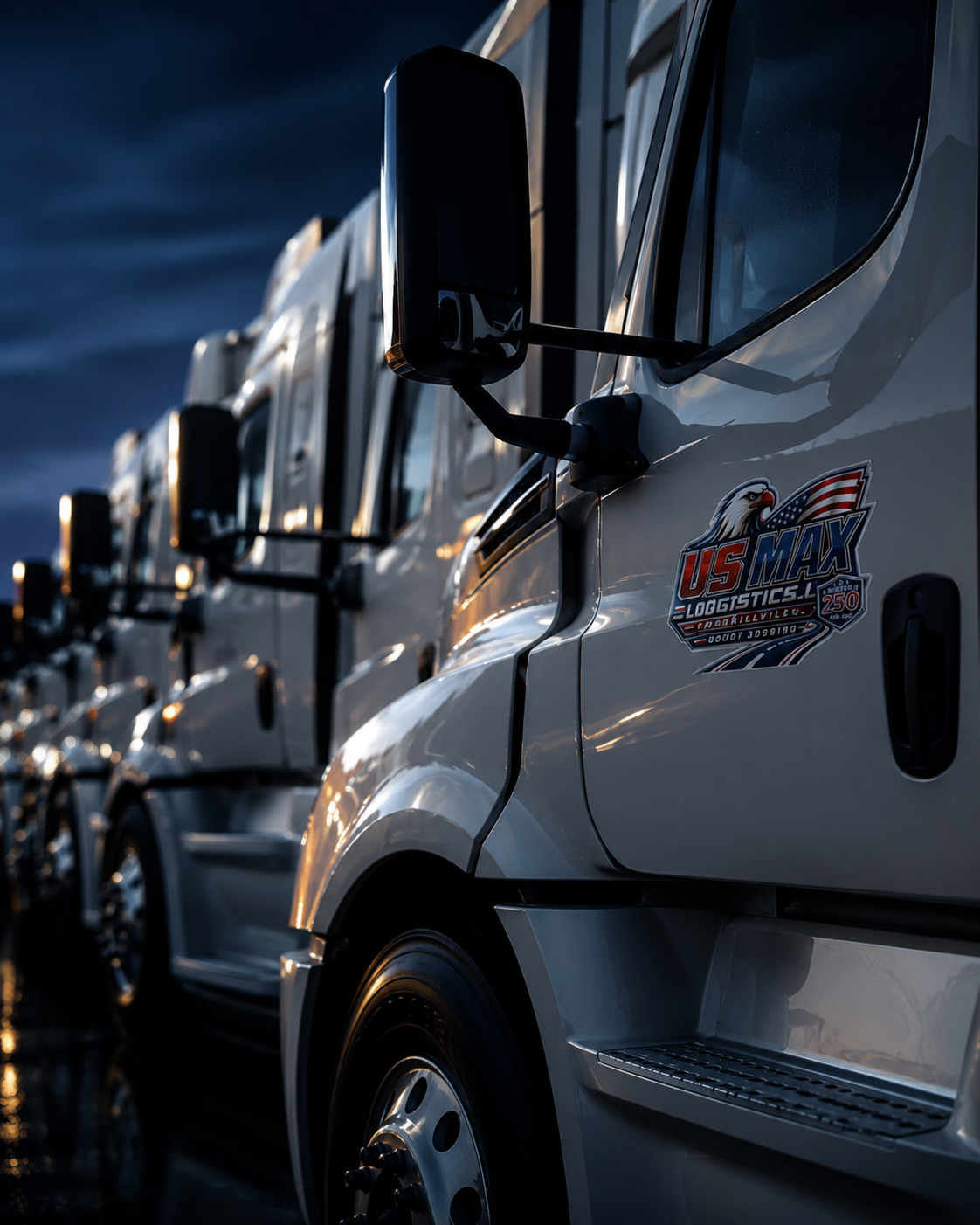 image of fleet trucks
