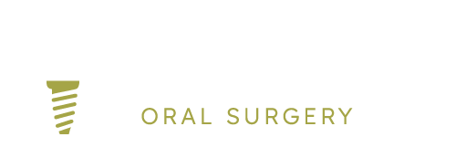 Rintel Oral Surgery logo featuring a stylized letter R with a dental implant design.