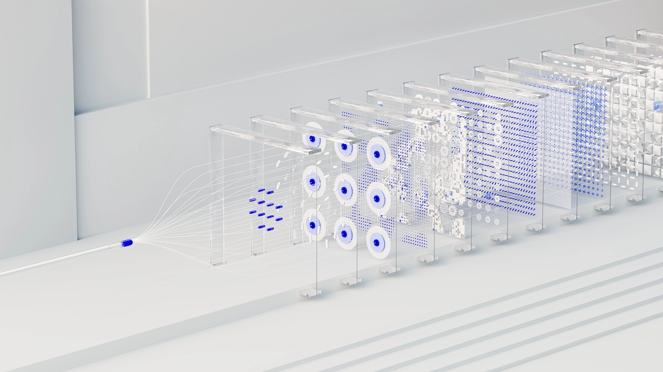 An artist’s illustration of artificial intelligence (AI).