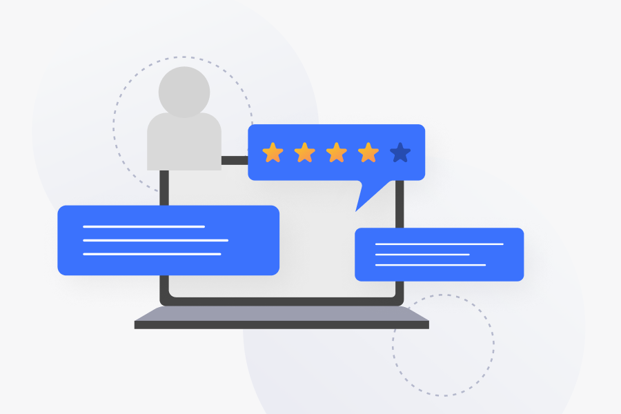 Graphics of customer experience