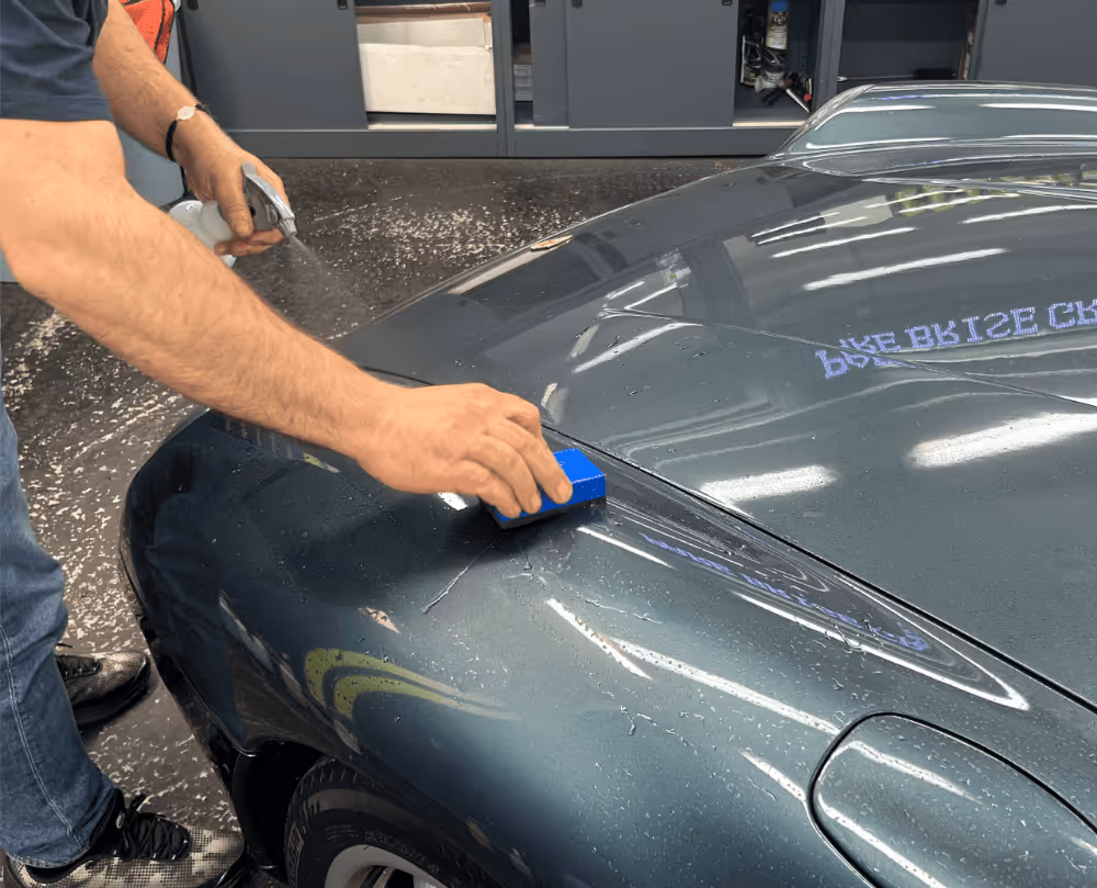 Polish Porsche en quatre étapes
