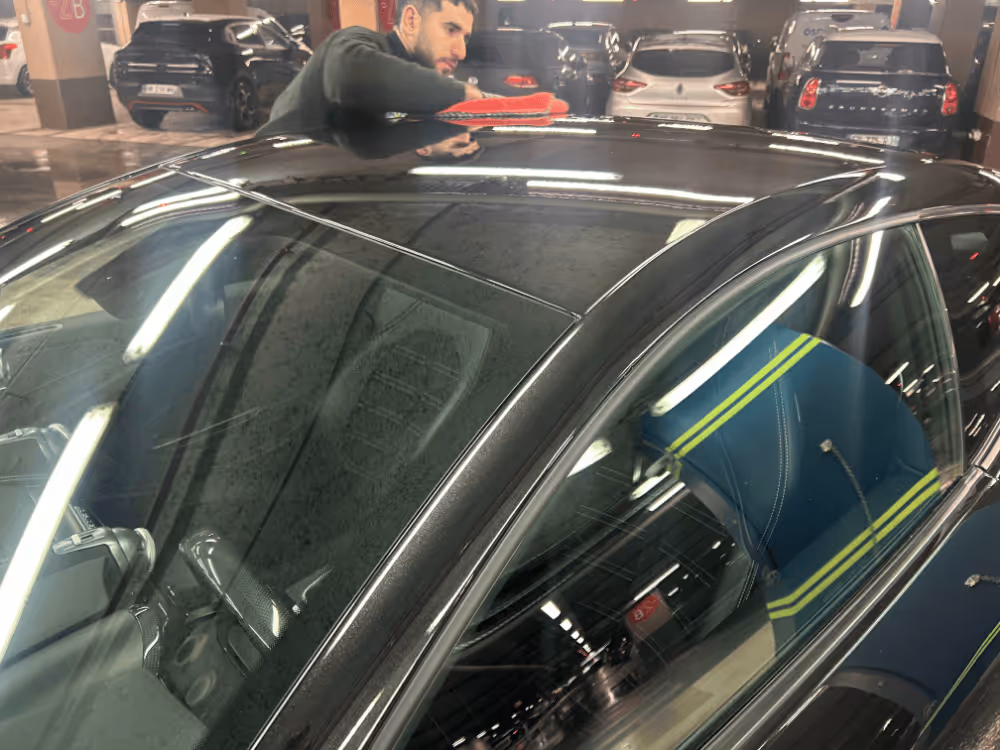 Polish Porsche en quatre étapes