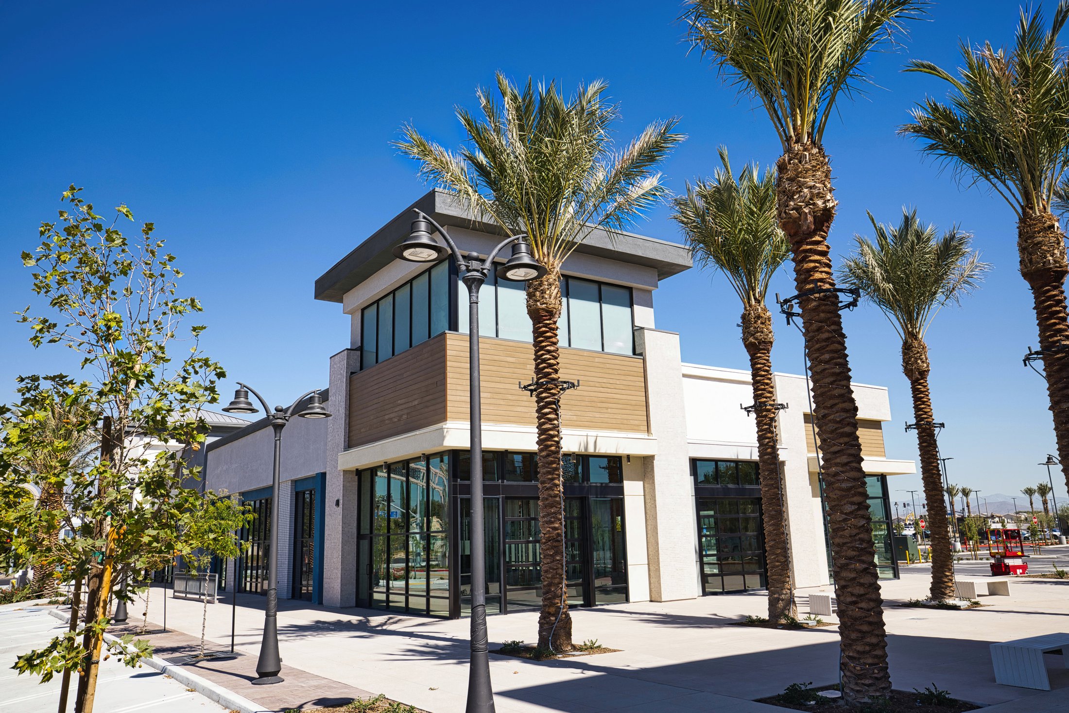 Retail and mixed-use development by West Wing Corporation