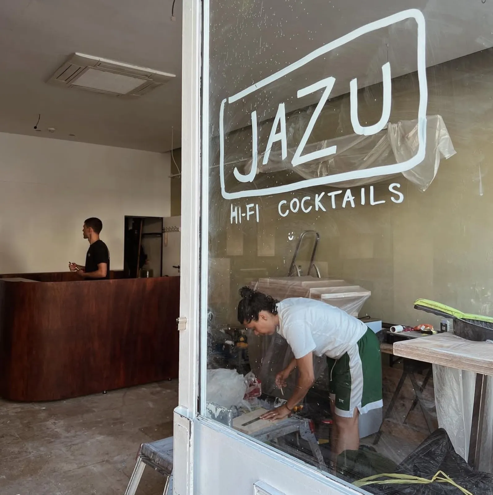 Jazu Bar DJ booth