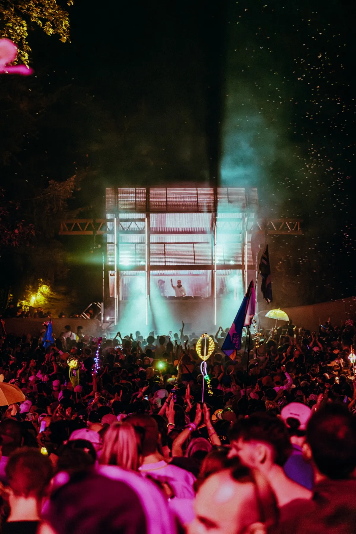 The Grove stage detail