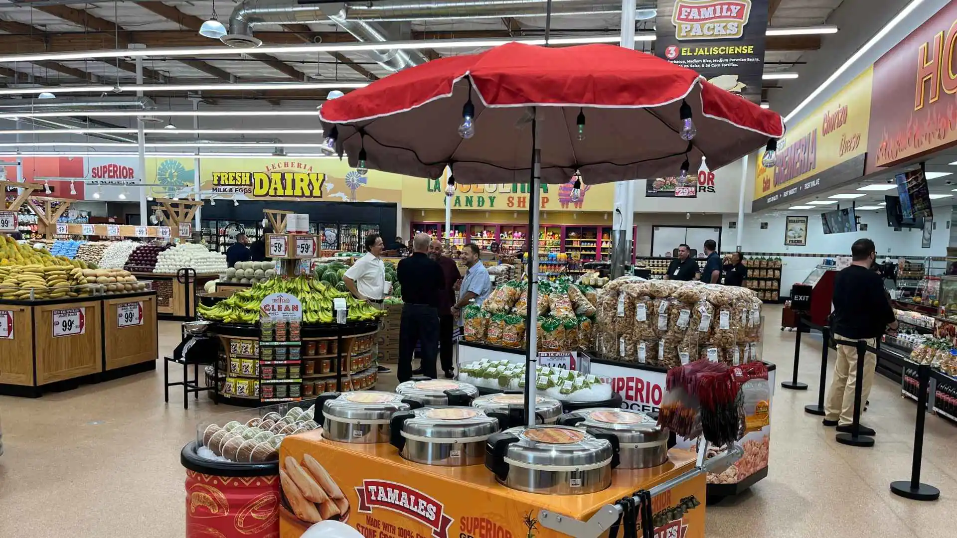 Superior Grocers store interior
