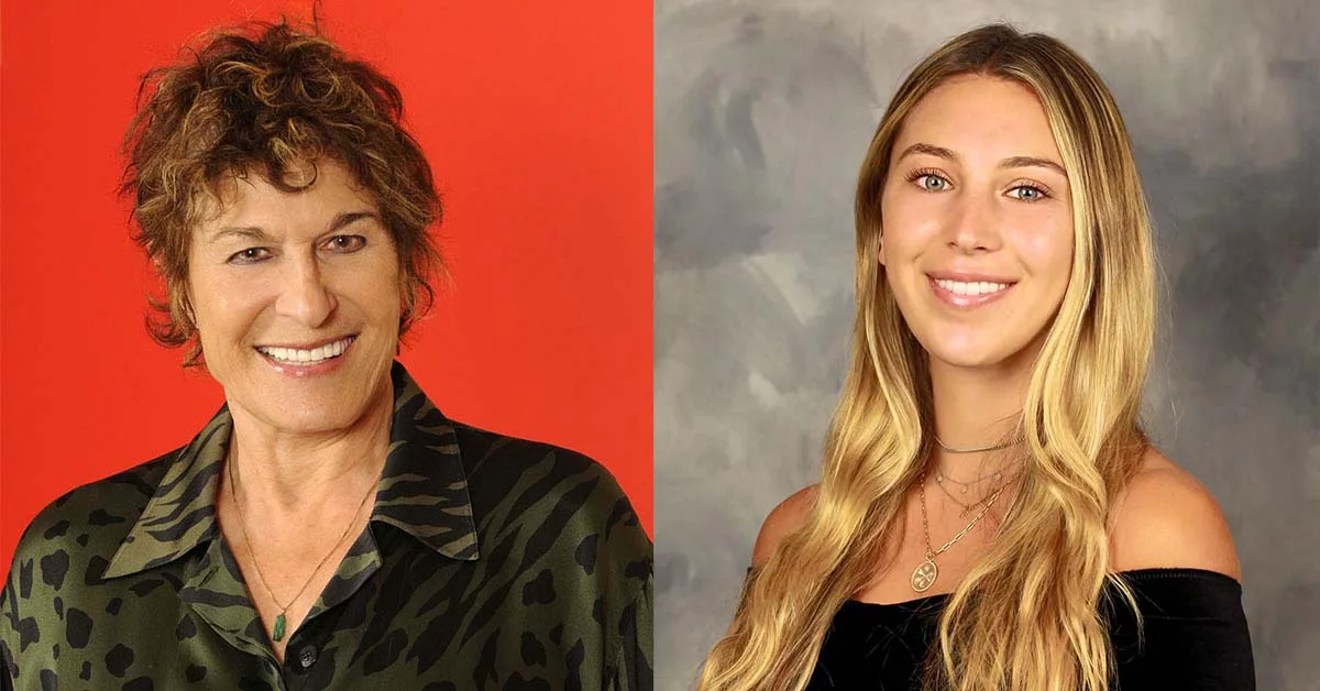 Two smiling women