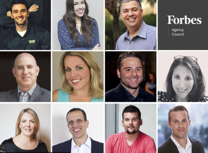 Collage of diverse professionals smiling