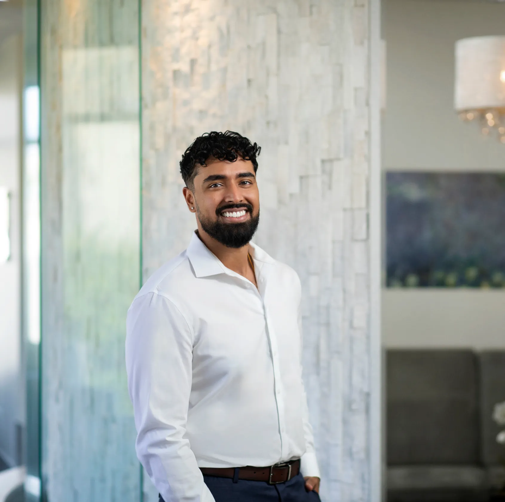 Dr. Peram at Smile Dentistry's Dental Team in Kamloops, BC