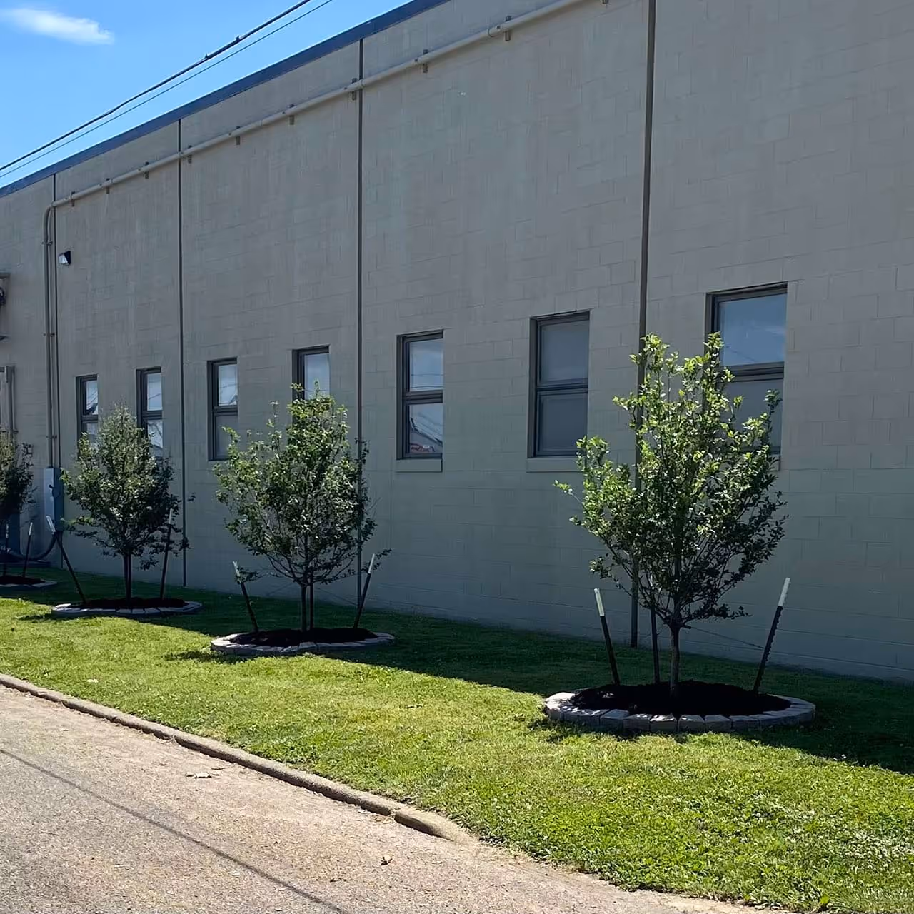 Professional commercial landscaping by Midwestern Outdoor Services in Southern Indiana